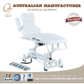 Retractable Wheel Chiropractic Couch Physical Therapy Bed Acupuncture Treatment Table